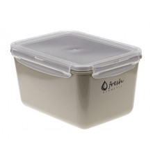 Емкость для продуктов ФРЕШ герметичная 2,3 л Капучино ("М-пластика") (М 1425)