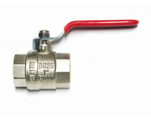 Кран вода VALTEC 1" г/г руч (VT.214.N.06)