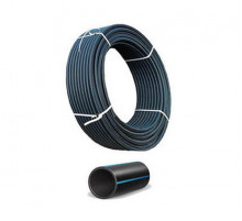 Труба  ПЭ100  PN10 SDR17 d.75х4.5мм (бухта 100м)  SANTREK AQUA