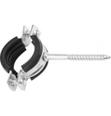 Крепление трубы 2 1/2" (72-78мм) с саморезом