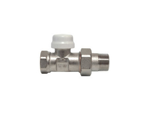 Клапан VALTEC термостатич., для радиатора, прямой 1/2" (VT.032.N.04) (под термоголовку)
