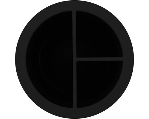 Подставка для зубных щеток Plast Team BLACK PT502310028