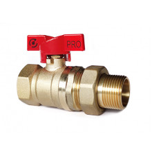 КРАН ВОДА 11Б27п1 ДУ-15 SANTREK AQUA Pro 1/2" американка баб (   )