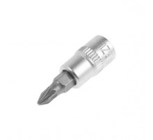 Головка с битой ТУНДРА, под квадрат 1/4", PZ1, CrV 1123587