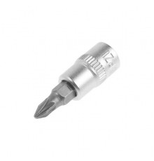 Головка с битой ТУНДРА, под квадрат 1/4", PZ1, CrV 1123587