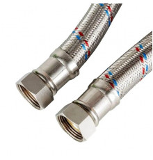 Подводка вода ЭЛКА ГИГАНТ d19, 1/2" г/г, 100см.