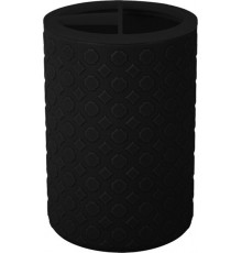 Подставка для зубных щеток Plast Team BLACK PT502310028