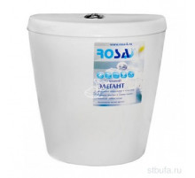Бачок для унитаза Rosa "Элегант" БЕЛЫЙ с арматурой г.Киров (меж.ос. 160 мм)