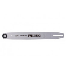 ПШС-1850380POH Пильная шина 18" СОЮЗ, паз 1,3мм, 3/8", 64зв, хвостовик POH(OREGON K095/A095)